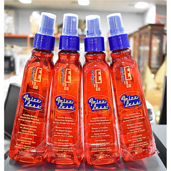 LOT OF 4 FRIZ LESS HUMIDITY BLOCKING NO FRIZ