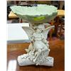 Image 1 : 12" TALL ANGEL GARDEN STATUE / BIRD BATH