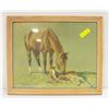 Image 1 : C.W. ANDERSON SIGNED HORSE PICTURE FRAMED VINTAGE