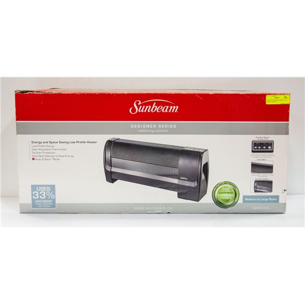 SUNBEAM DESIGNER SERIES LOW PROFILE HEATER