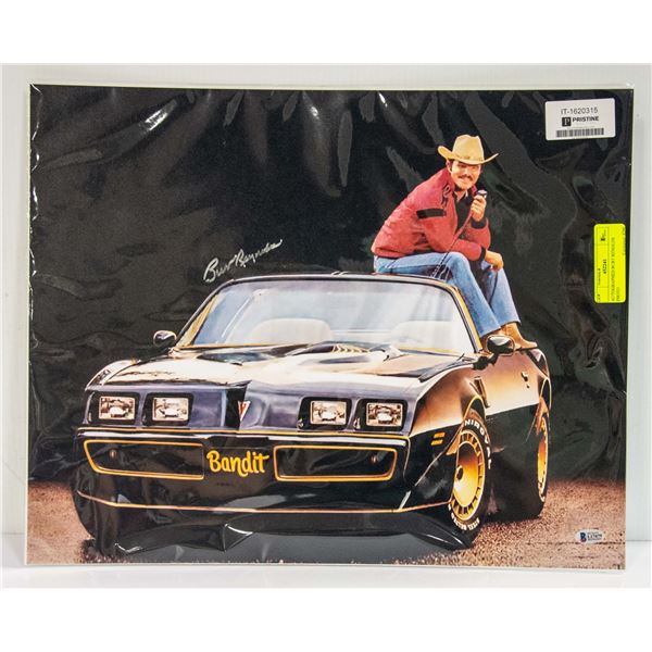 AUTOGRAPHED BURT RENOLDS PHOTO