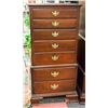 Image 1 : KINCAID DARK CHERRY WOOD DRESSER W/ 7 DRAWERS