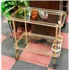 Image 1 : BRASS LIQUOR TROLLEY