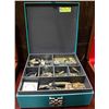 Image 1 : ESTATE JEWELLERY BOX WITH CONTENTS