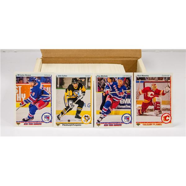 1990-91 UPPER DECK HOCKEY SET #1-400 MANY RC'S