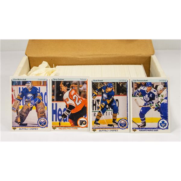 1990-91 UPPER DECK HOCKEY SET #1-400 MANY RC'S