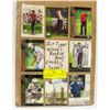 Image 1 : 12 X TIGER WOODS GOLF CARDS HI GRADE ESTATE