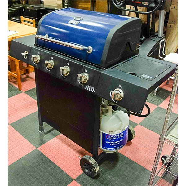 BACKYARD GRILL BBQ COMPLETE WITH TANK AND SIDE
