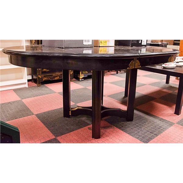 BLACK DINING TABLE
