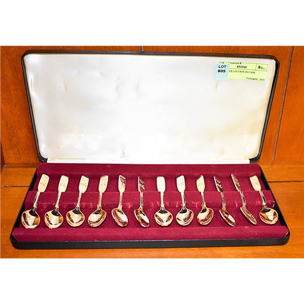 SPOON COLLECTION IN CASE