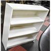 Image 1 : WHITE BOOKSHELF W/ 3 SHELVES