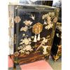 Image 1 : BLACK ASIAN DECORATIVE CABINET