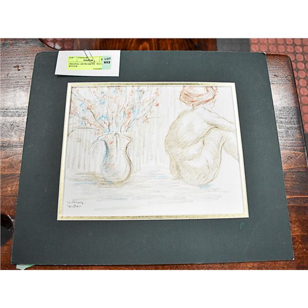 ORIGINAL ARTWORK BY  WILLIAM WINTER