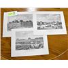 Image 1 : 3 VINTAGE PRINTS