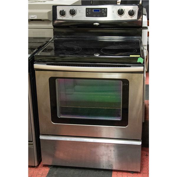WHIRLPOOL ELE. COOKTOP RANGE 30INCH WIDE