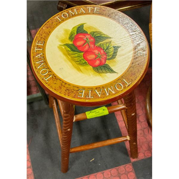DECORATIVE KITCHEN STOOL