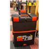 Image 1 : BLACK+DECKER PORTABLE TOOL CART/HANDLES +WHEELS