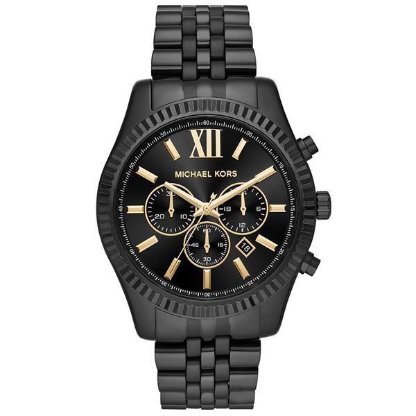 NEW MICHAEL KORS ALL BLACK LEXINGTON MSRP $345