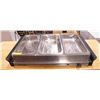 Image 1 : CASA DOLCE 3 COMPARTMENT FOOD WARMER