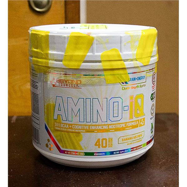 BEYOND AMINO-IQ 3:1:1 BCAA+COGNITIVE ENHANCING