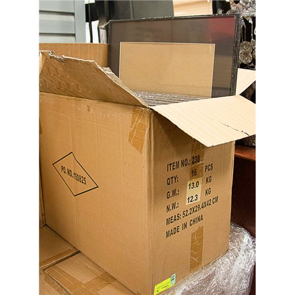 CASE OF 16-16" X 20" PICTURE FRAMES