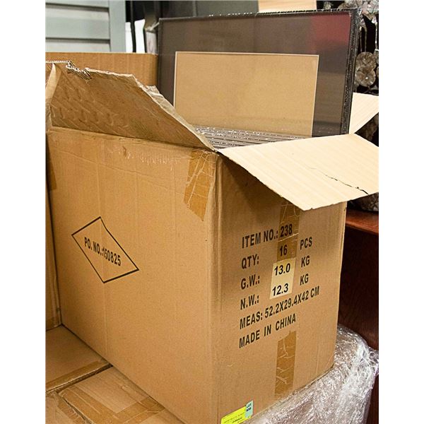 CASE OF-16 16" X 20" PICTURE FRAMES