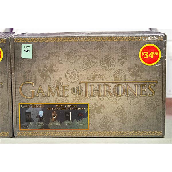 GAME OF THRONES COLLECTIBLE GIFT BOX