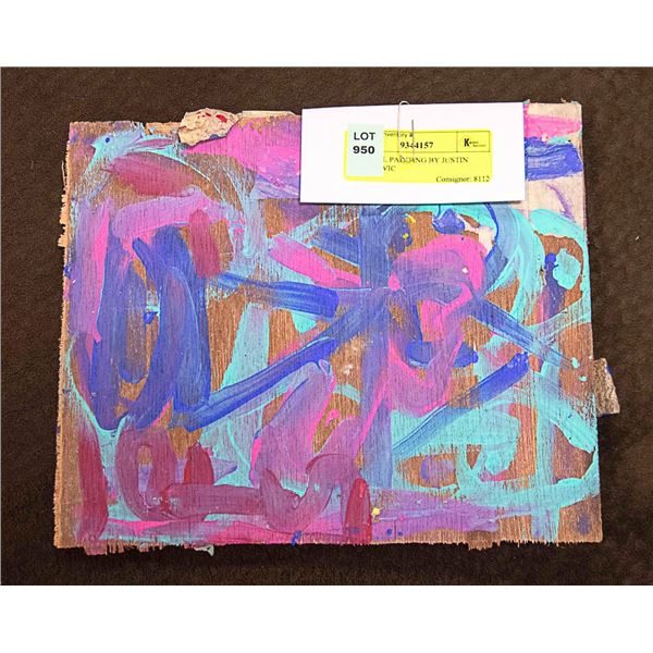 ORIGINAL PAINTING BY JUSTIN OBRADOVIC