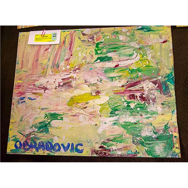 ORIGINAL PAINTING BY JUSTIN OBRADOVIC