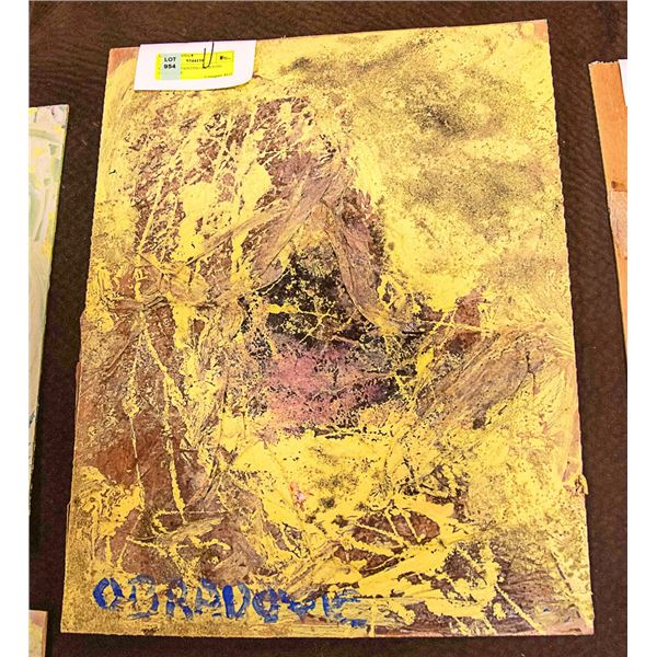 ORIGINAL PAINTING BY JUSTIN OBRADOVIC