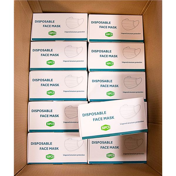 CASE WITH 50 BOXES OF 50 ( 250 TOTAL ) DISPOSABLE