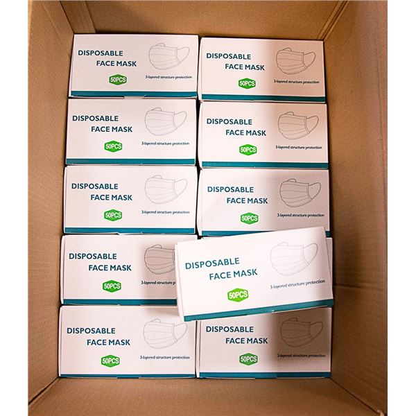 CASE WITH 50 BOXES OF 50 ( 250 TOTAL ) DISPOSABLE