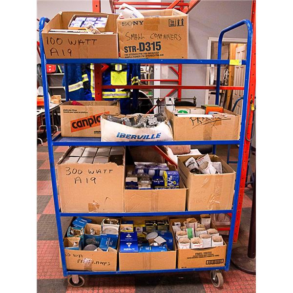 WHOLE RACK OF COMMERCIAL LIGHTING