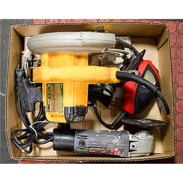 FLAT WITH DEWALT DWE 575 - 7 1/4 IN. CIRCULAR