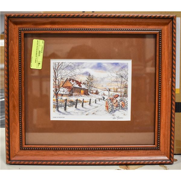 ARTIST PETER ROBSON "FARM