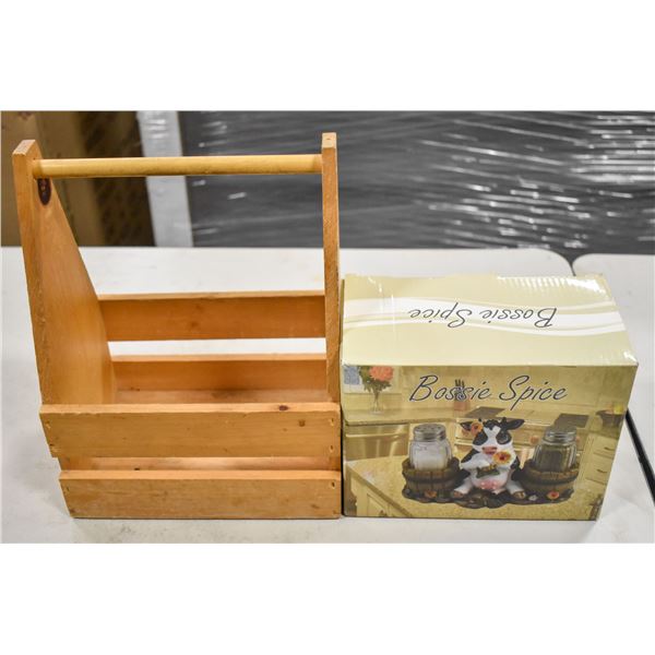 VINTAGE HEINZ KETCHUP WOODEN