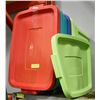 Image 1 : SET OF 4 RUBBERMAID ROUGHNECK
