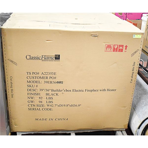 ELEMENT 42" WOOD FIREPLACE