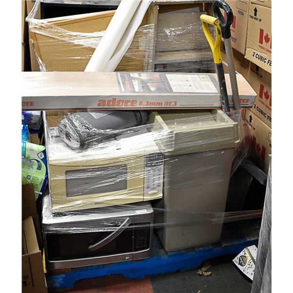 PALLET OF HOUSEHOLD MISC