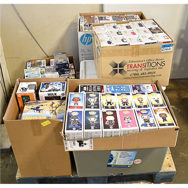 ASSORTED 205 FUNKO POP VINYL FIGURES