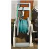 Image 1 : GARDEN HOSE REEL WITH TWO 50FT HOSES