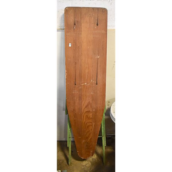 VINTAGE WOOD IRONING BOARD