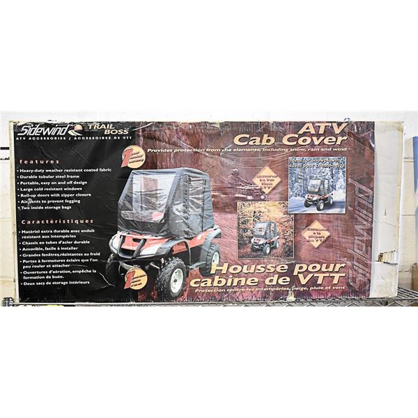 SIDEWIND TRAIL BOSS ATV CAB COVER - NEW