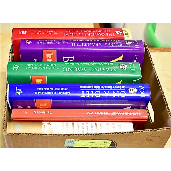 DR OZ BOOKS, YOU, THE OWNER'S MANUAL FULL SET