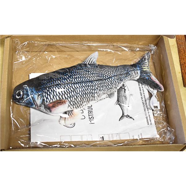 FLIPPITY FISH - USB RECHARGEABLE CAT TOY - NEW