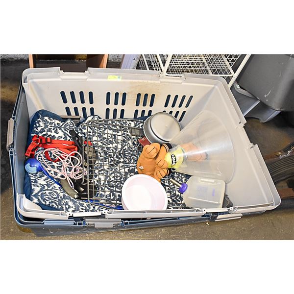 DOG CRATE EXTRA LARGE PLUS MORE