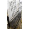 Image 1 : LOT OF POWDER COATED SHELVES FOR STORE OR SHOP