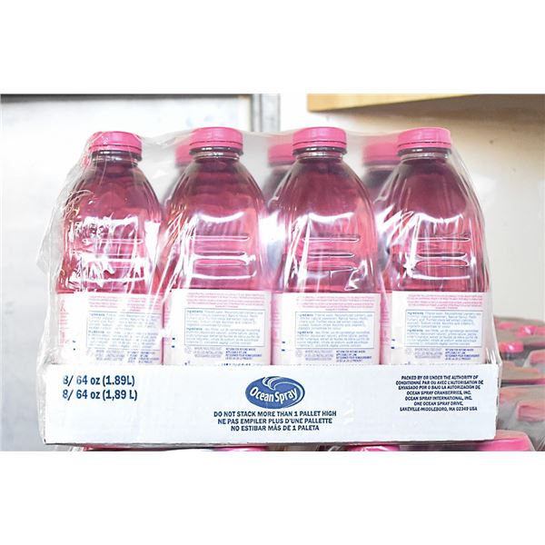 3 CASES OF OCEAN SPRAY DIET CRANBERRY JUICE