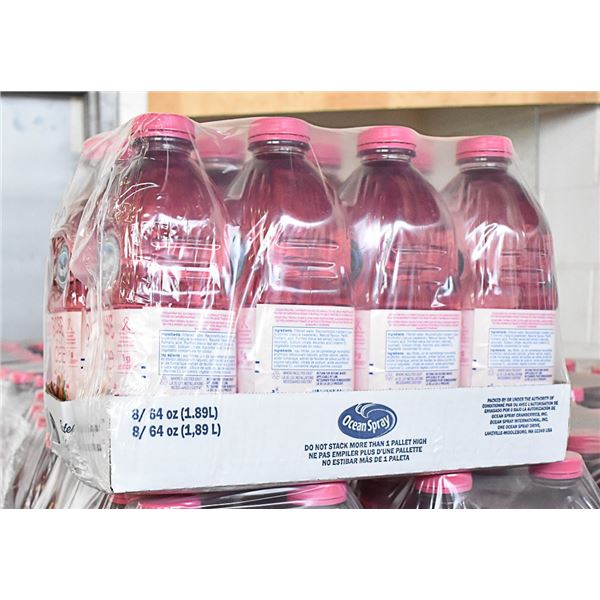 3 CASES OF OCEAN SPRAY DIET CRANBERRY JUICE