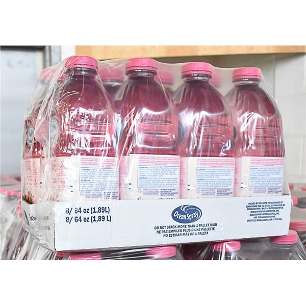 3 CASES OF OCEAN SPRAY DIET CRANBERRY JUICE